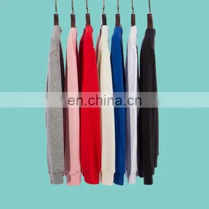 Men's Women's Unisex Custom Logo Print Embroidery Crewneck Sweatshirts Hoodies thumbnail-2