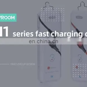 JOYROOM Type C Cable Hi-Tensile Data Transfer 1M Micro USB Nylon Cable For IPhone X 5 6 6S 7 8 Plus thumbnail-1