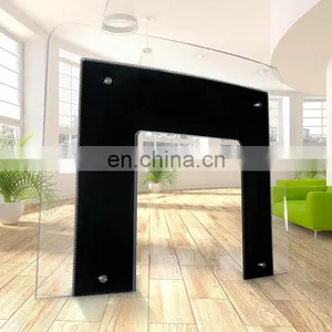 Tempered Toughten Curve Range Hood Glass With AN/NZS 2208:1996, BS6206, EN12150 thumbnail-1