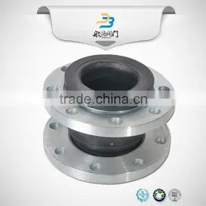 China Supplier Stainless Steel High-pressure Expansion Rubber Joint End With Drilled Flanges thumbnail-1
