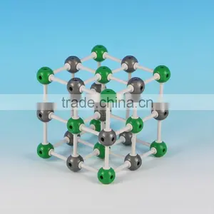 Ionic Crystal Model Sodium Chloride NaCl Molecular Instructure Model thumbnail-1