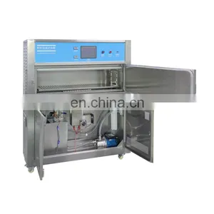 Chamber Style Environmental UV Light Accelerated Aging Test Chamber UV Weathering Tester for Rubber, Plastic, Leather and Cloth thumbnail-3