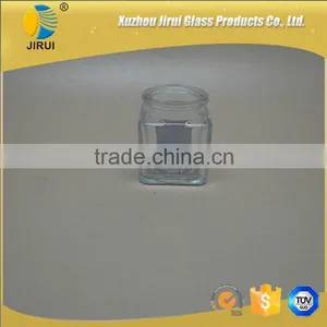 40ml Popular Square Shape Clear Glass Wishing Bottle thumbnail-3