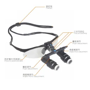 Dental ENT Veterinary Medical Examination Surgery 4.0X 5.0X 6.0X Binocular Loupe Surgical Magnifier thumbnail-3