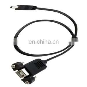 Fastest USB Connector 2.0 MMG / 5pin Mini Data Cable Copper K38 Pair thumbnail-1