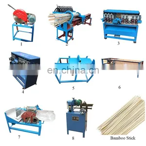 Automatic Tooth Pick Bbq Sticks Maker Wooden Kebab Meat Skewer Bamboo Toothpick Making Machine thumbnail-1
