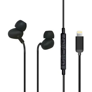 Factory Wholesale OEM Cheap Wired Earbuds,mfi Headphone, Sports Earphone for Apple IPhone 7 8 x thumbnail-1