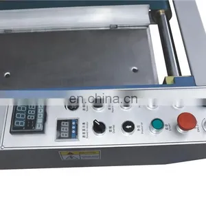 YFML920 Hydraulic Semi-automatic Art Paper Board Laminating Machine, Hot Melt Glue Cardboard Laminator With Sheet Cutter thumbnail-3