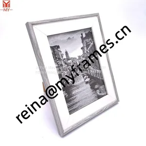Good Quality Simple Custom MDF Tabletop Display Landscape Photo Frame thumbnail-1