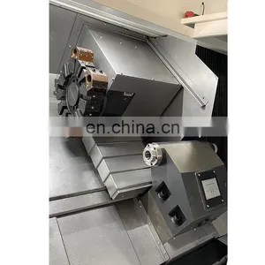 Factory Direct Sell SWL550/1000 35-degree CNC Slant Bed Turning Center Lathe Machine From China thumbnail-5
