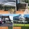 Outdoor Flat Sun Shade Netting 2 Pin 60%-70% Shading UV Fabric Garden Car Patio Cover Greenhouse Agriculture Net Mesh thumbnail-4