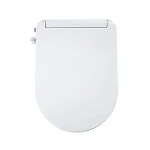 Bayen Bidet Toilet Seat Non-Electric Swash Ecoseat, Fits Elongated Toilets, White - Dual Nozzle System, Ambient Water Temperature - Bidet With Easy Installation thumbnail-2