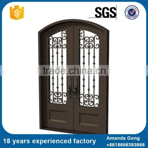At Reasonable Prices Interior Ornamental Double Wrought Iron Gates Door thumbnail-1