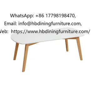 White Round MDF Dining Table thumbnail-1