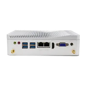 Mini PC Win 10 J4125 Processor Embedded SIM Card Slot for 3G/4G Module VGA Fanless Industrial Desktop Computer thumbnail-2