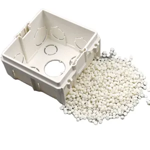 Plastic Raw Material PVC Compounds Granules for UPVC Junction Box Electrical Fitting Injection thumbnail-3
