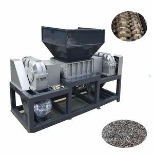 High Efficiency and Energy Saving/ Shreder /shredder Machine /double Shaft Shredder for Rubber Crush thumbnail-1
