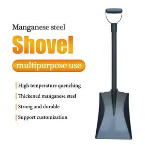 Heavy Duty Agricultural Spade Made of Rail Steel for Hard Soil Digging and Farm Use thumbnail-3
