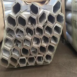 Hexagon Special Shaped Bright Oval Hex Seamless Steel Pipe Triangle Tube thumbnail-3