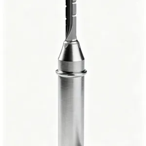 AOMJNG TCT Straight Router Bit 8mm Cutting 12.7mm Shank 2 Flute for CNC Woodworking Engraving MDF Plywood thumbnail-1