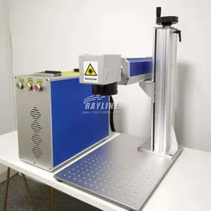 Hot Sale CE Portable Split 20W 30W 50W Raycus MAX JPT Dog Tag Laser Marking Machine Fiber Laser Cattle Ear Tag Engraving Machine thumbnail-1