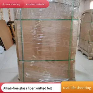 Glass Fiber Knitted Chopped Surface Mat, Hand-laid Alkali-free and Medium-alkali Glass Fiber Mesh Fabric, Glass Fiber Cloth thumbnail-5