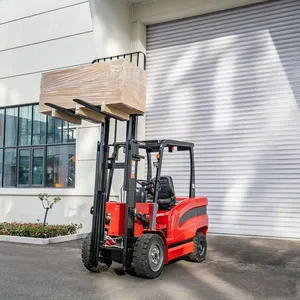 3 Ton Electric Forklift Heavy Duty Warehouse Forklift Lithium Battery Durable Multi-function Design Factory Wholesale thumbnail-3