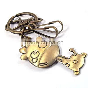 Cheap Metal Keychains Fashion Jewelry Cute Design Cartoon Keychains thumbnail-3