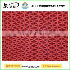 Anti-slip S-shape Pvc Floor Mat, PVC S-type Floor Hollow Mats thumbnail-3