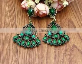 Beautiful Vintage Drop Beads Hooks Fancy Earring Designer thumbnail-3