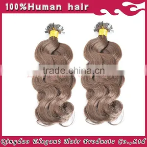 2015 New Products Body Weave Brazilian Flat Tip Hair Extension Wholesale thumbnail-6