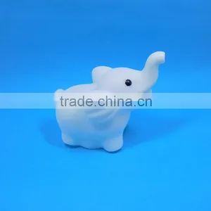 Self- Design Soft Vinyl Elephant Toys Flashing Led Light Elephant Toys Manufacturer thumbnail-1
