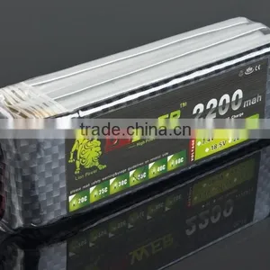 11.1V 2200mAh 35C 3cell LiPo Battery For RC Helicopter Lion Power thumbnail-1