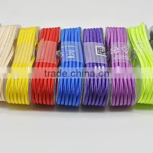 Nylon Braid High Speed Signal Cable/power Transmission Micro Usb Cable for Iphone thumbnail-2