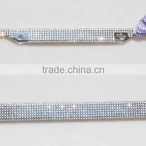Bling Bling Car License Plate Frame Metal thumbnail-3