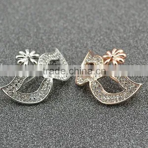 The New Jewelry Fashion High-Grade Small Mask Set Auger Brooch Brooches Clothes Pin thumbnail-6