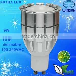 Cob Led Gu10 Spotlight 9W 100-240VAC thumbnail-1