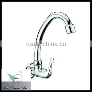 Cheapest Single Handle Chrome Kitchen Faucet , Kaiping Faucet Manufacturer 1013 thumbnail-1