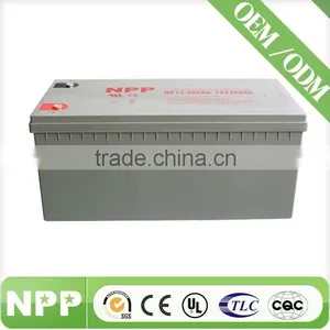 Made in China Mainence Free Battery Vrla Lead Acid Battery Ups Battery 12v 200ah thumbnail-1