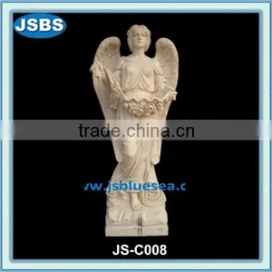 Carved Angel Stone Sculpture Art Sale thumbnail-1