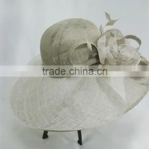 Ladies Fashion Sinamay Fashion Hats As Decorate Summer Hat thumbnail-2