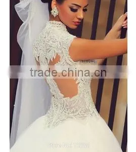 Beautiful Sweetheart Appliqued Wedding Dresses thumbnail-1