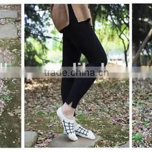 Top Quanlity White Pure Cotton Women Ankle Fashion Socks thumbnail-4