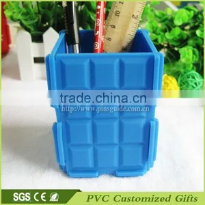 Hot Saled Office Kids Plastic Desk Pen Holder Container thumbnail-1