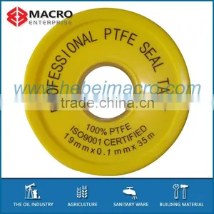 Excellent PTFE Tape for Pipe Line Sealing 19mmx0.1mmx35m thumbnail-1