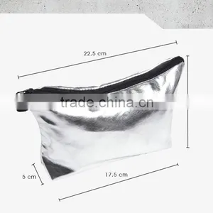 Promotion Custom Leather Ladies Fashion Travel Set Cosmetic Bag For Makeup thumbnail-3