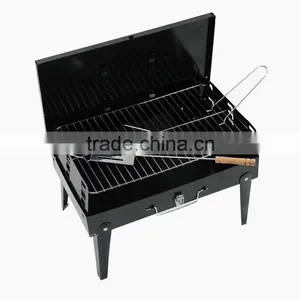 Fashion Portable Folding Charcoal Rotisserie Bbq Grill thumbnail-3