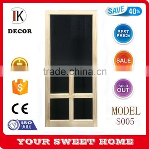 China Wholesale Hot Sale Solid Pine Wood 5-bar Screen Door Supplier's Choice thumbnail-1