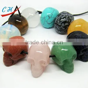 Wholesale Gemstone Skull Pendants thumbnail-1