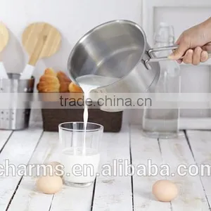 304 Stainless Steel Milk Pans Induction Stainless Cookware thumbnail-5